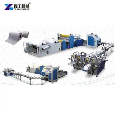 Tualetinio popieriaus pervyniojimo mašina